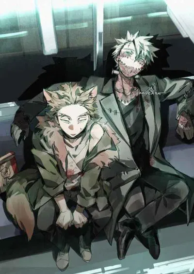 Toya Todoroki and Keigo Takami | DabiHawks