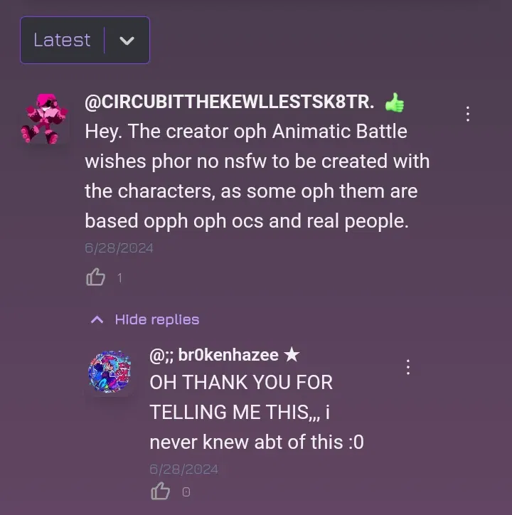 DNI WITH THE BOT