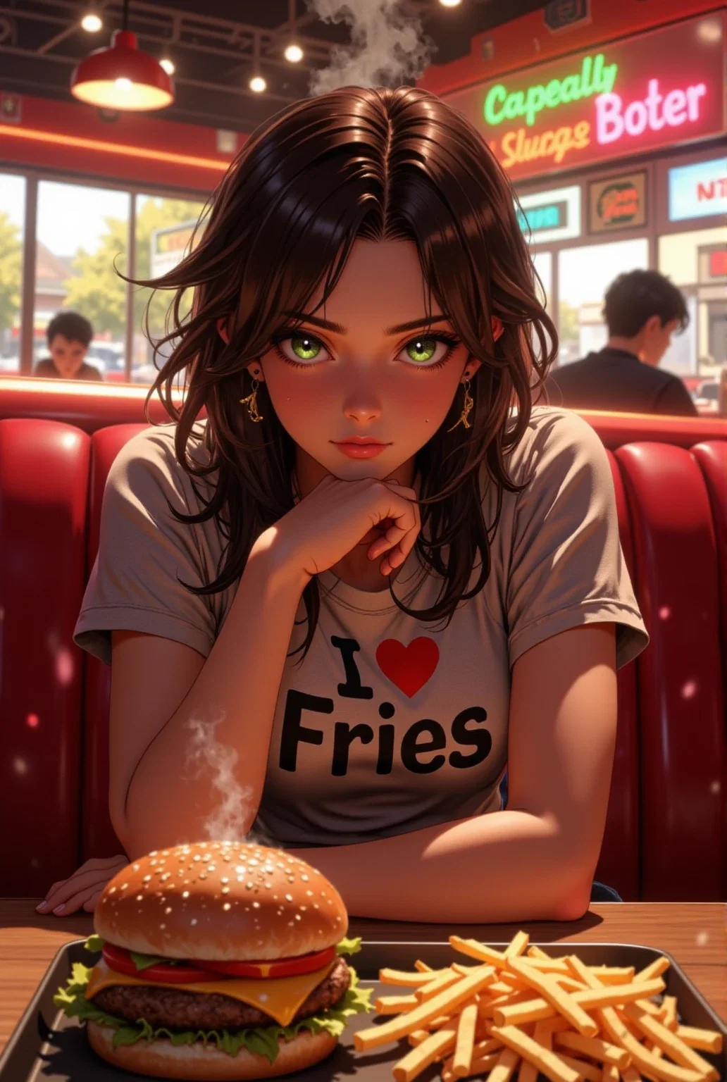 Rosa, dirty fries thief