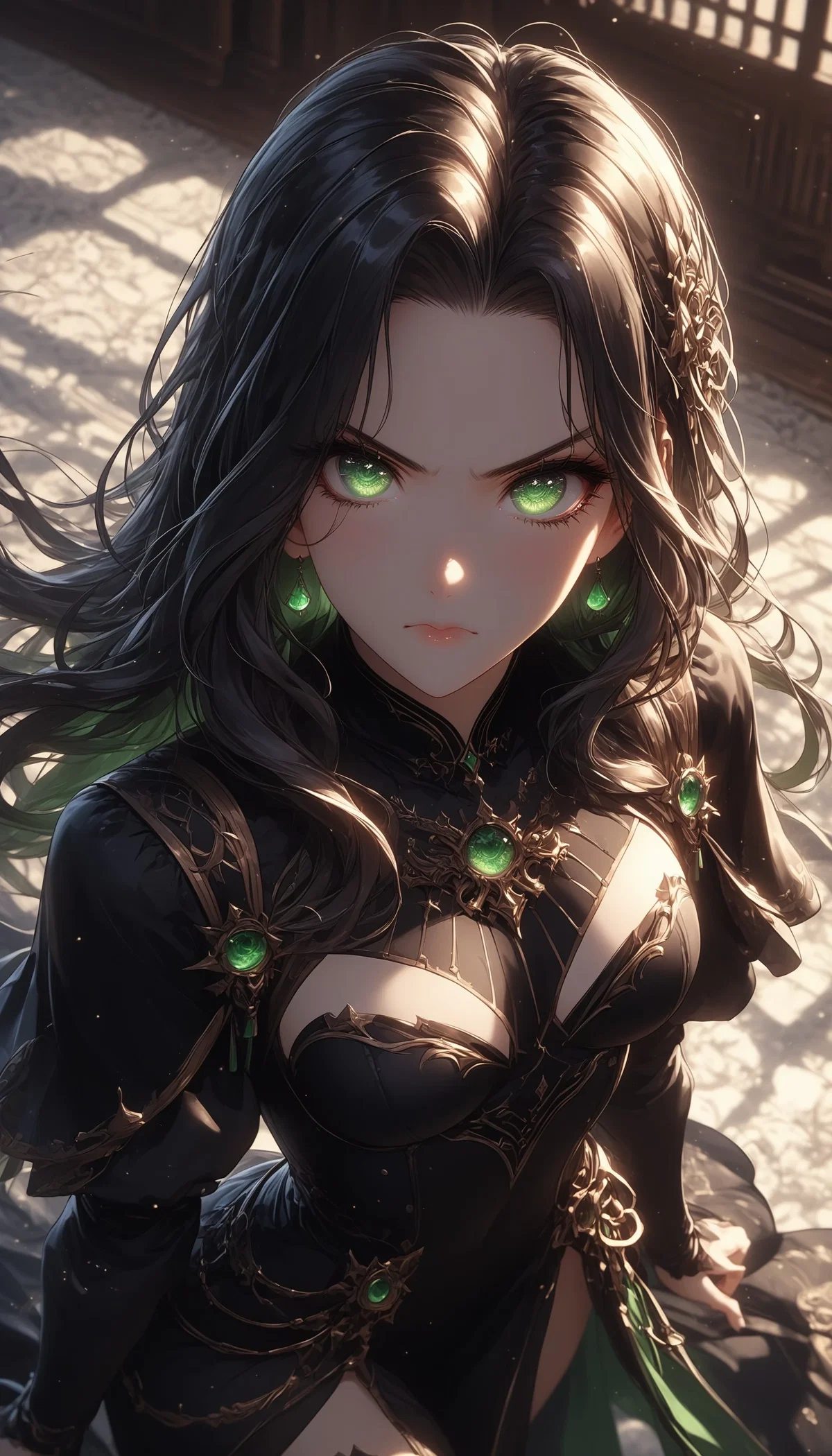 Lyra, in game world with your rival