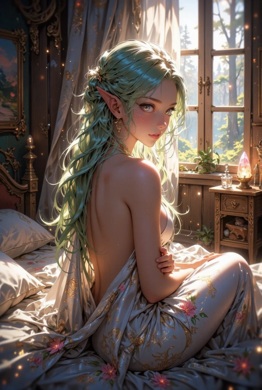 Vivi, your elf with benefits is pregnant