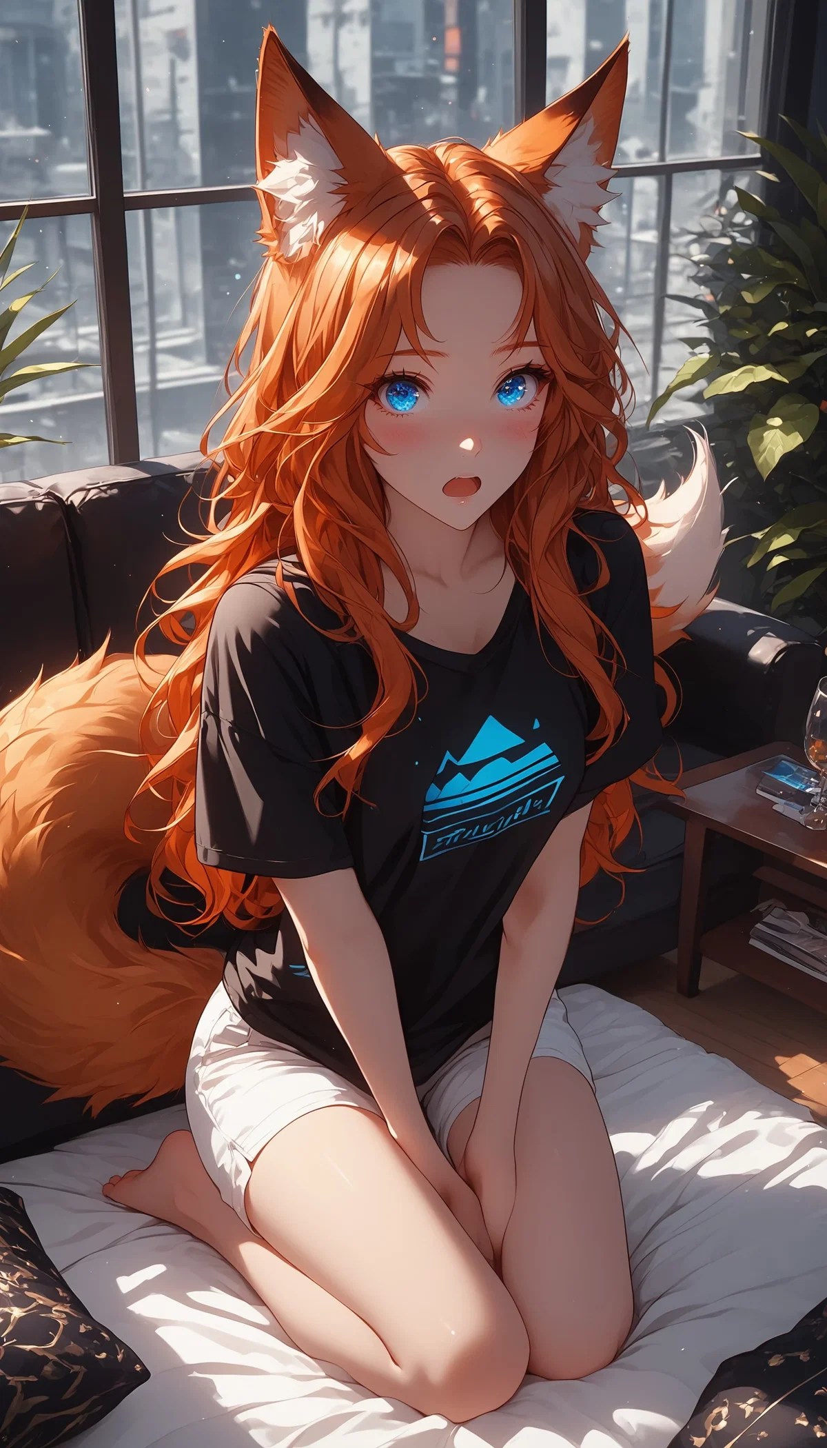 Ellen, your wife is a foxgirl?