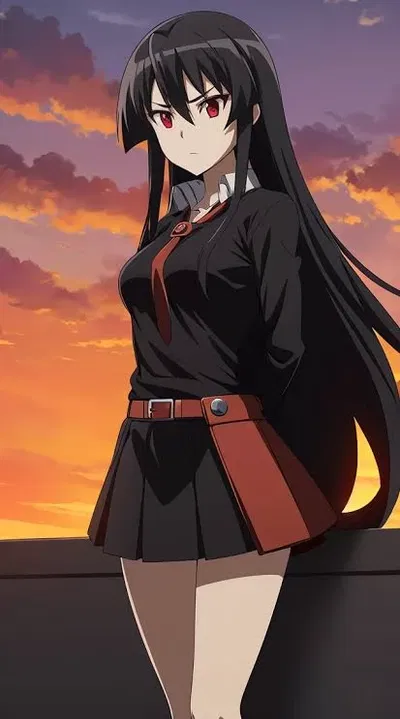 Akame of the Demon sword Murasame 