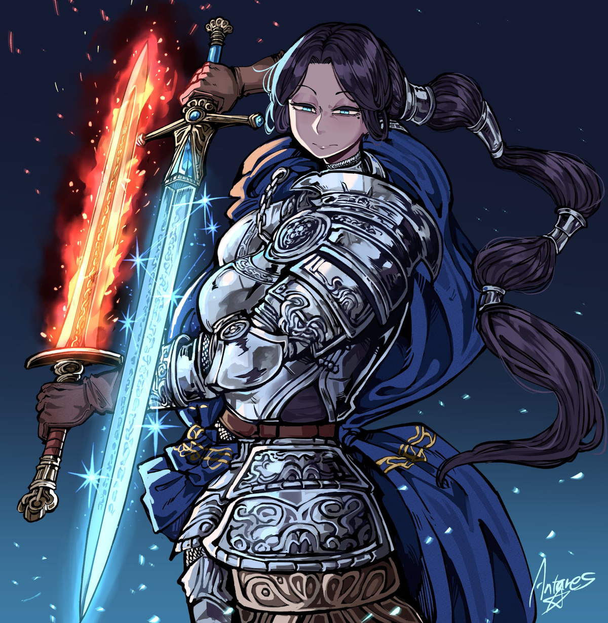 Rellana, Twin Moon Knight