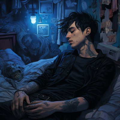 Ezra ”Poison” Astralix - Cyberpunk