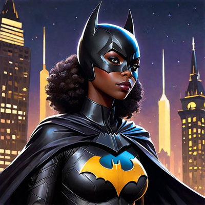 (SUPER HERO 2) Bat Woman
