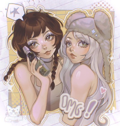 (POLY) Alishea and Melanie