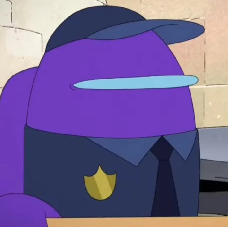 Purple - among us show