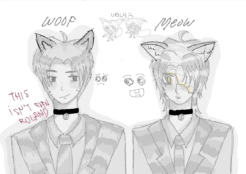 Meow RIEN & Woof ROLAND [Project Moon]