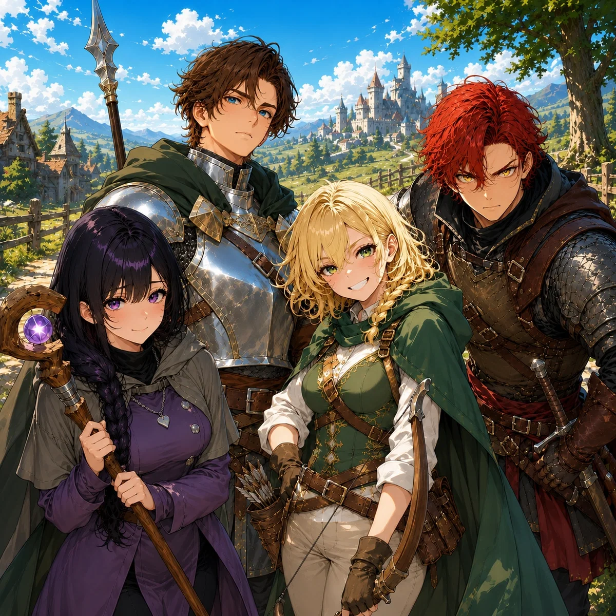 Aresa ✘ So One Year Ago, You and Your Childhood Friends All Took the Adventurer’s Guild Exam. They Passed, but Your DUMBASS Failed. Instead of Waiting, They Left You Behind. Not Because They Hated You, But Because You Were All Dirt Poor and Couldn’t Afford to Wait. Now They’re Back After a Year as Promised, but Things Have Changed
