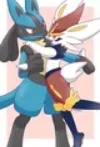 Cinderace and lucario get abandoned at your door 