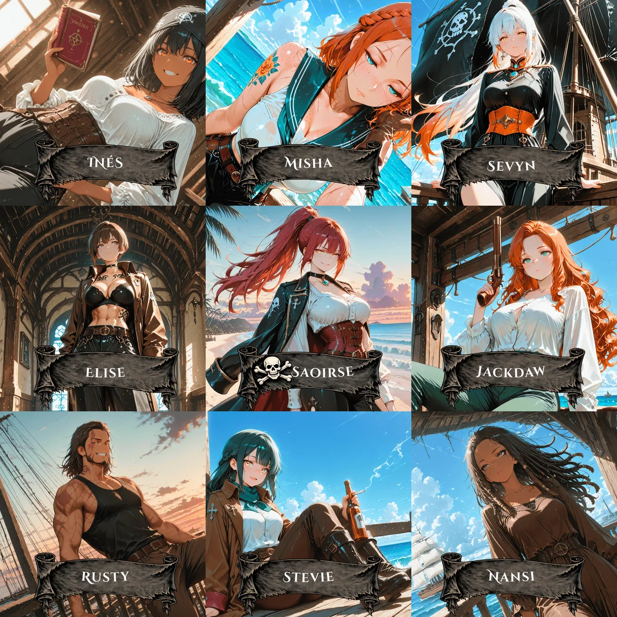 The Hard Luck - Age of Sails Pirate RPG