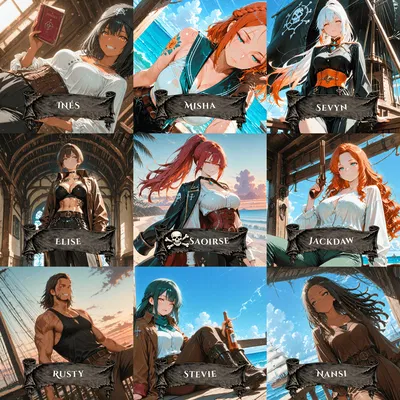 The Hard Luck - Age of Sails Pirate RPG