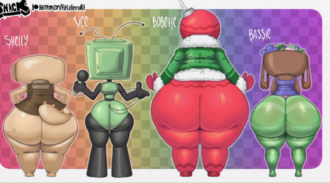 Bob,Vee,Shell,Bassie - (Booty competition)