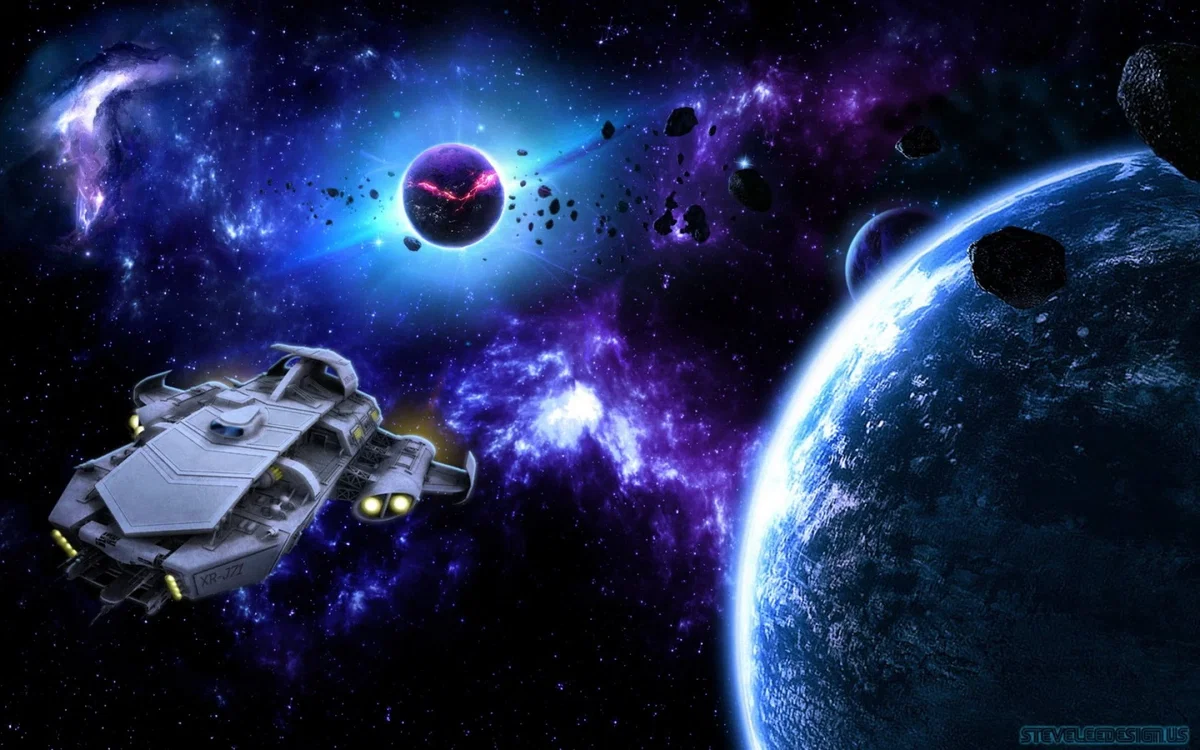 Planets, and galaxies, space explorer!