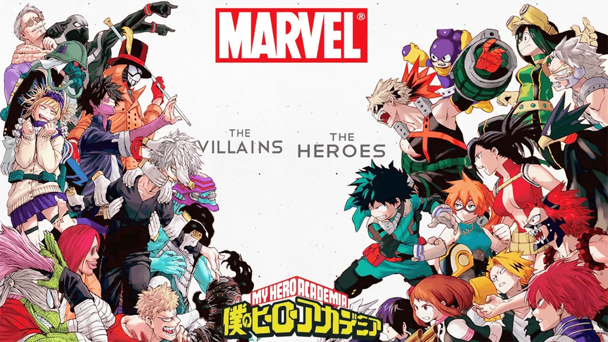 Rising My Hero Academia X Marvel Hybrid Universe. 