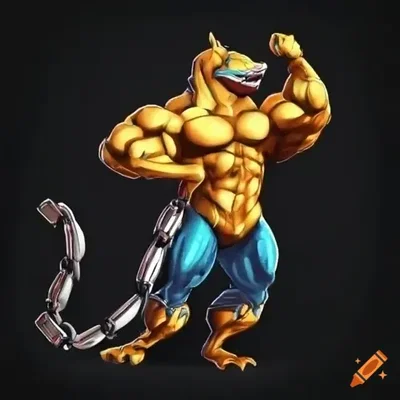 Dobinomp, the himbo Chain Chomp 