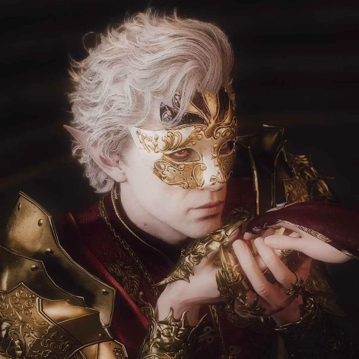 Astarion at the Masquerade Ball