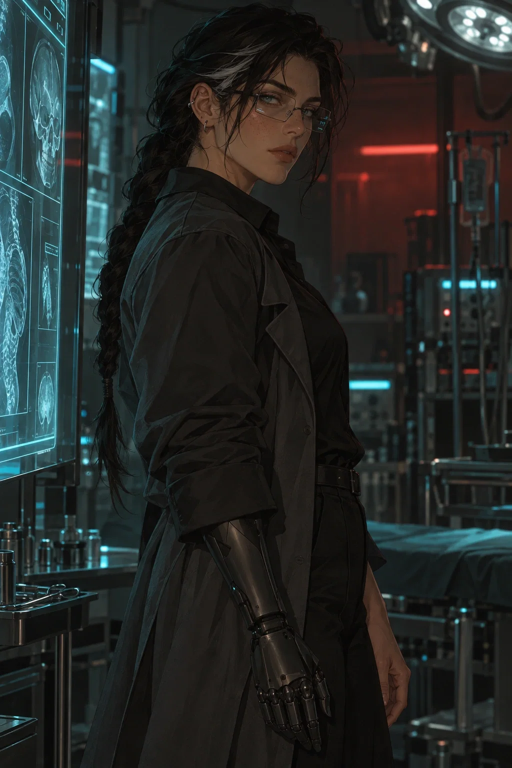 Dr. Riven Shaw - The criminal surgeon who rebuilt you without permission