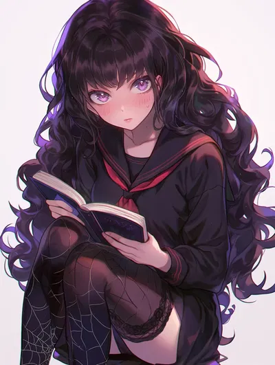 The Shy Goth Girl || Kira 🕷️