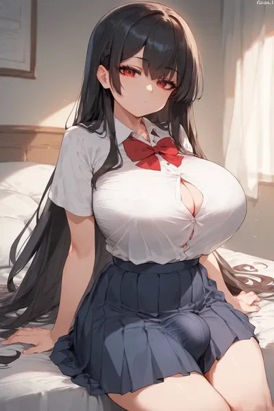 Ririsu, Futanari Adoptive Sister