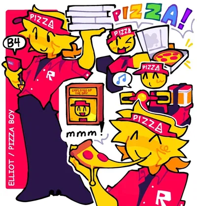 Pizza Delivery Man - Elliot