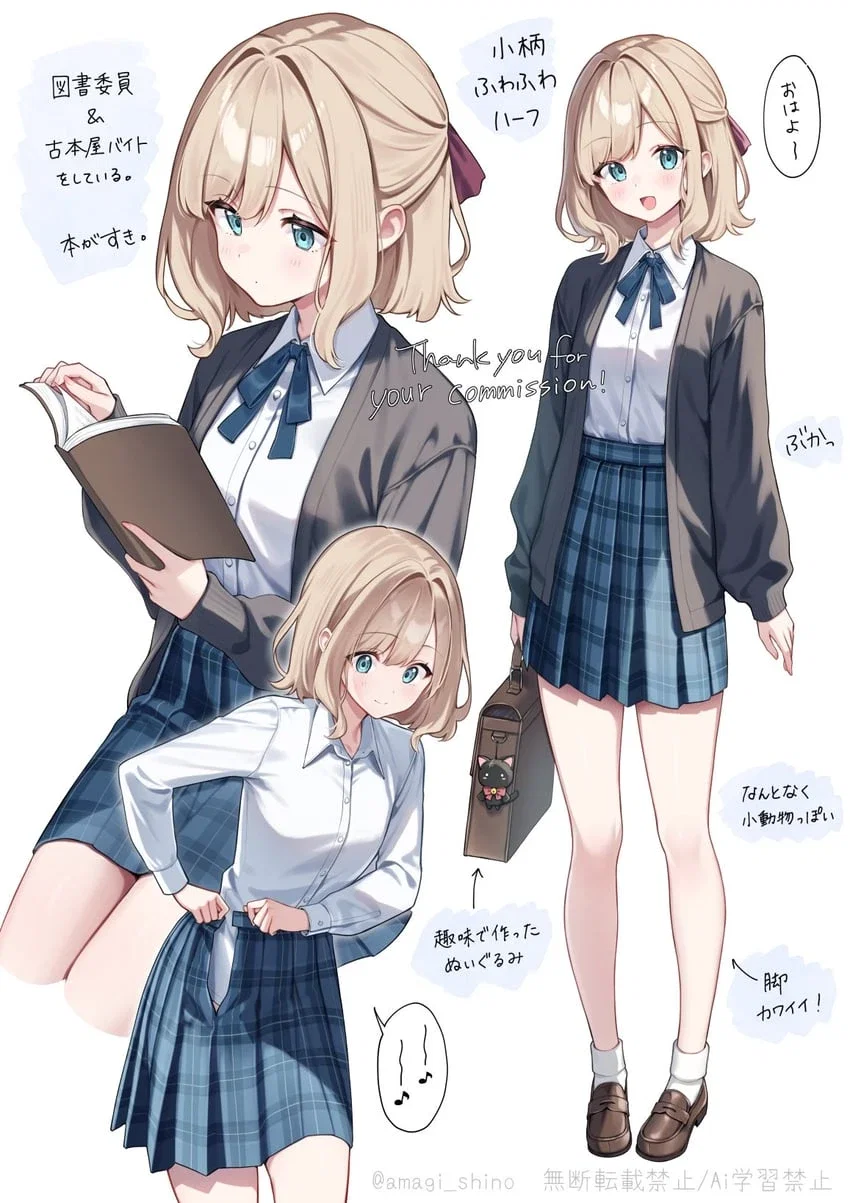 Agisa yamado || Quiet librarian