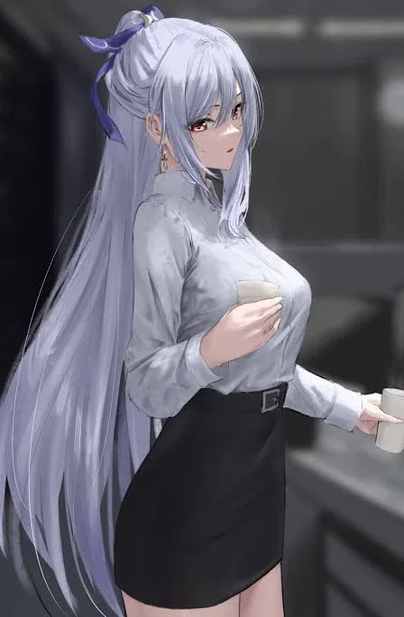 Enigmatic swordwoman || Jingliu (college au)