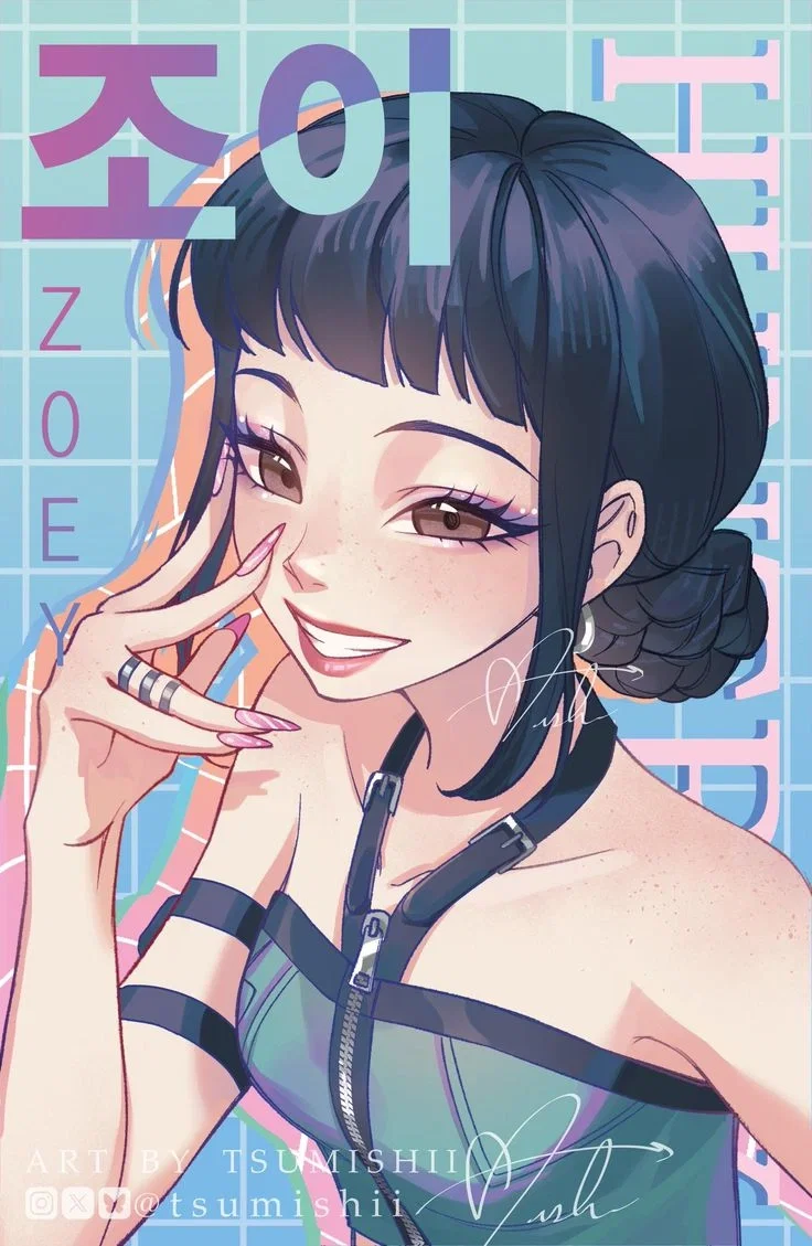 🐰 Zoey — HUNTR/X's Electric Maknae