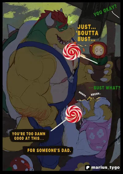 Fresh Meat for the King - Bowser x Asgore