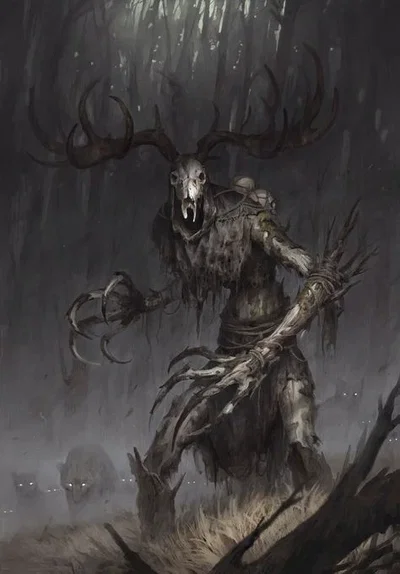 Creature in the woods