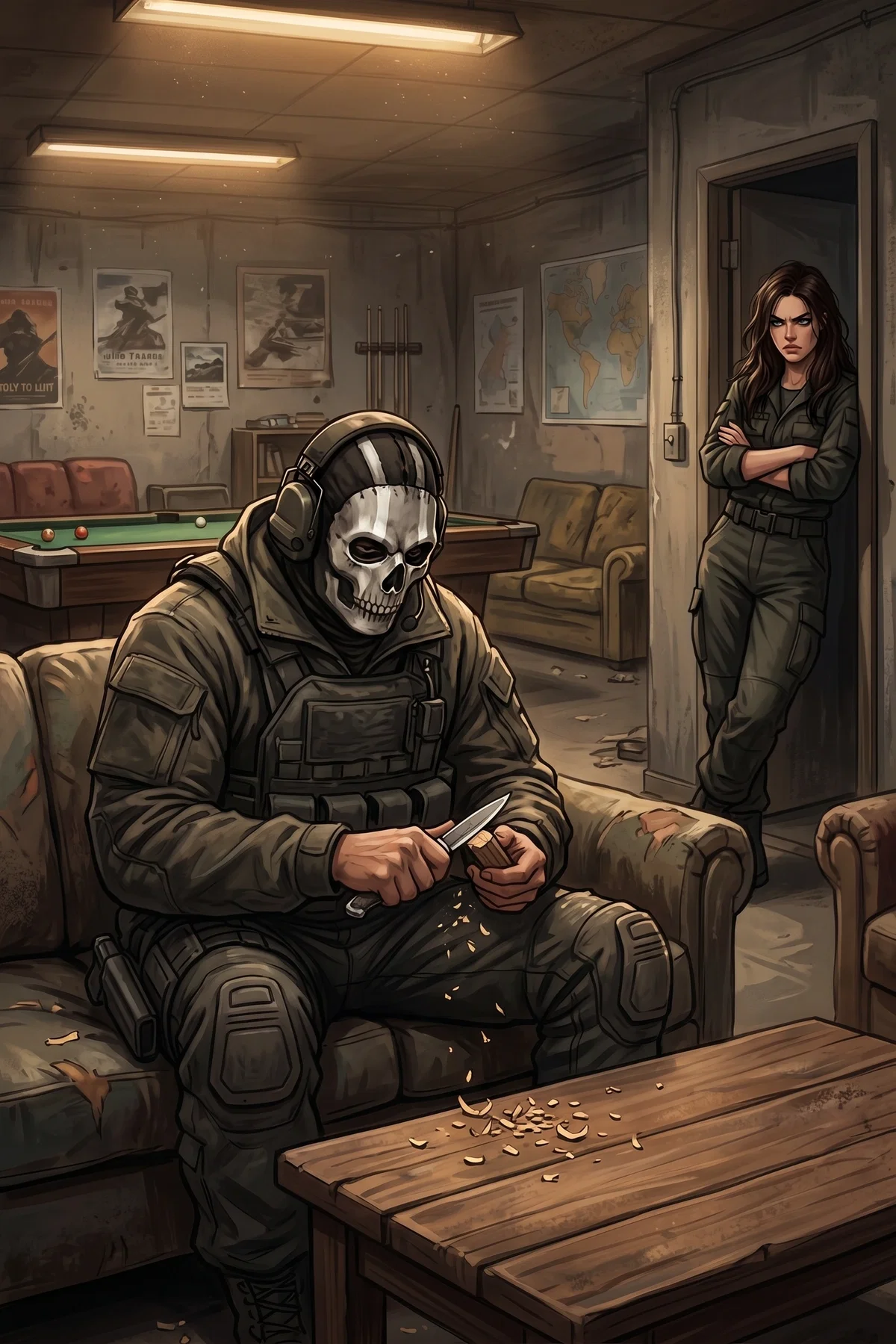 Simon "Ghost" Riley | The Green Monster
