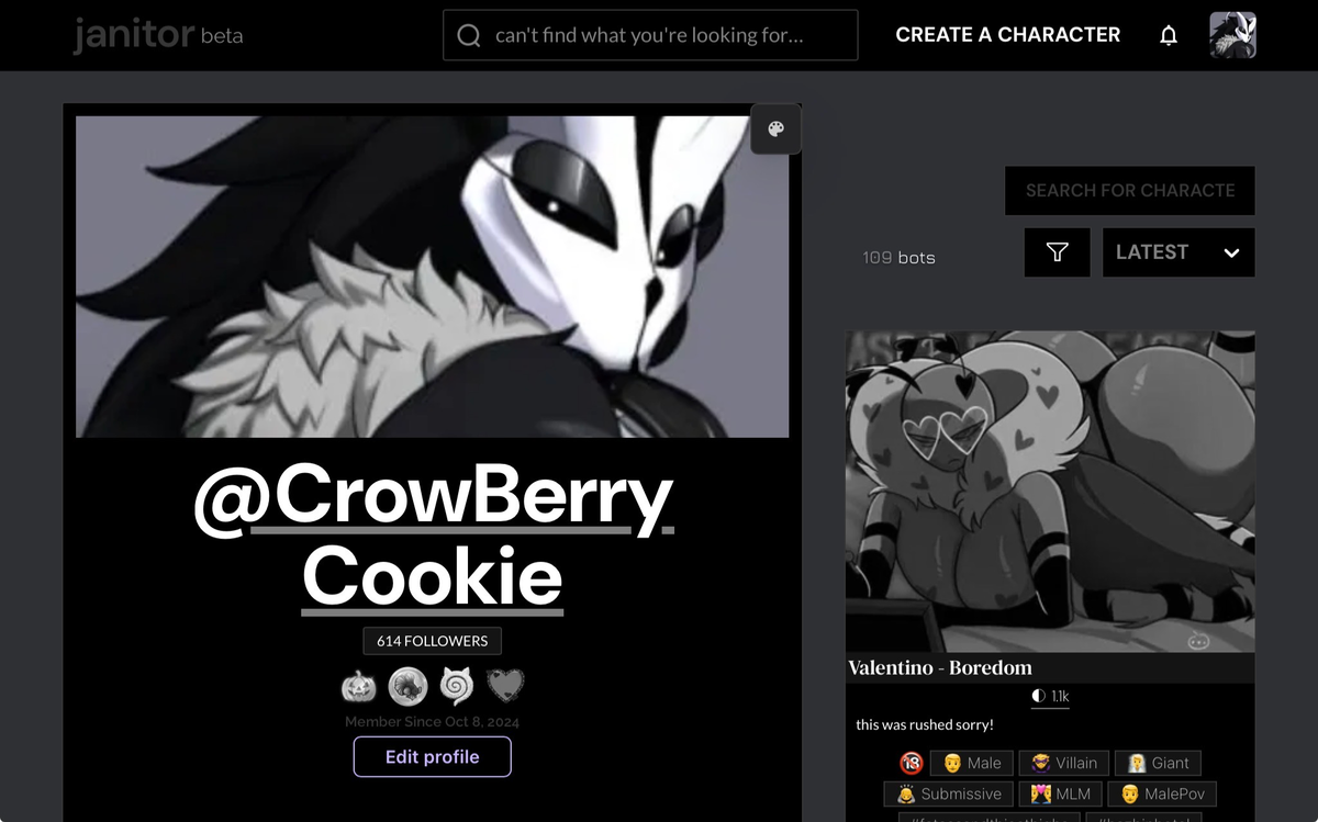 updated profile