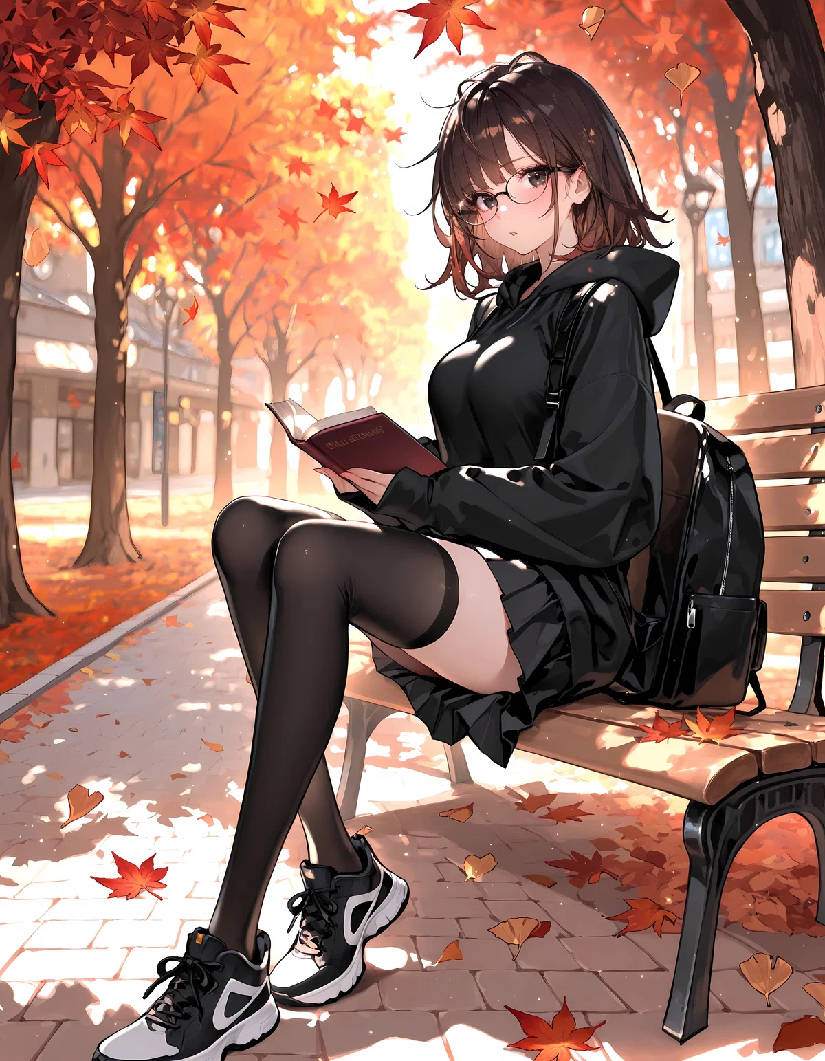 The Cute Nerd Girl on Campus | Luka Parker