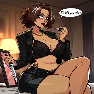 The unbelievable Milf Assassin!🔪