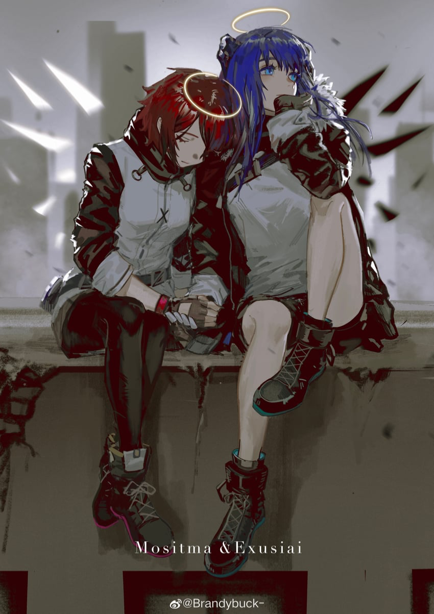 Exusiai and Mostima Future and Past Passions vs Remnants