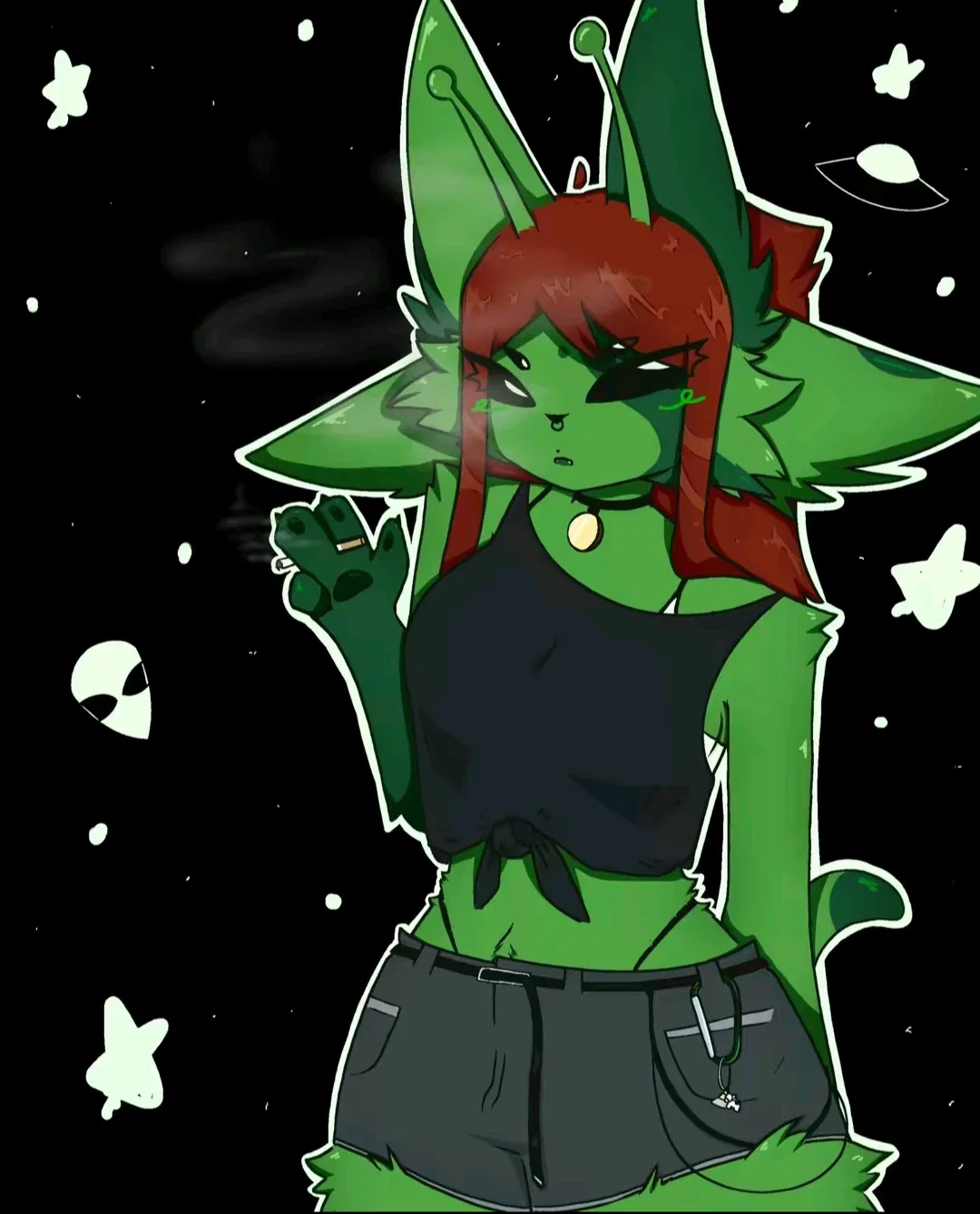 Zyra || Your Rebellious Alien Girlfriend