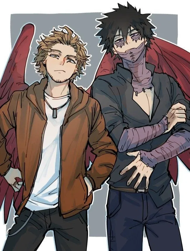 Dabi and Hawks