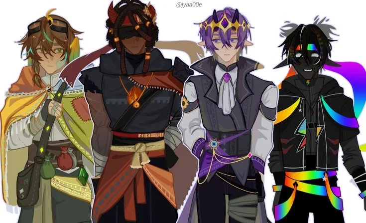 Main 4 protags (UNSTABLE SMP)
