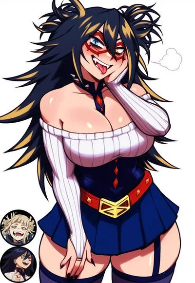 Midtoga (Himiko Toga × Midnight / Nemuri Kayama Fusion)