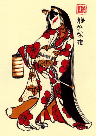 Magical kitsune-boy