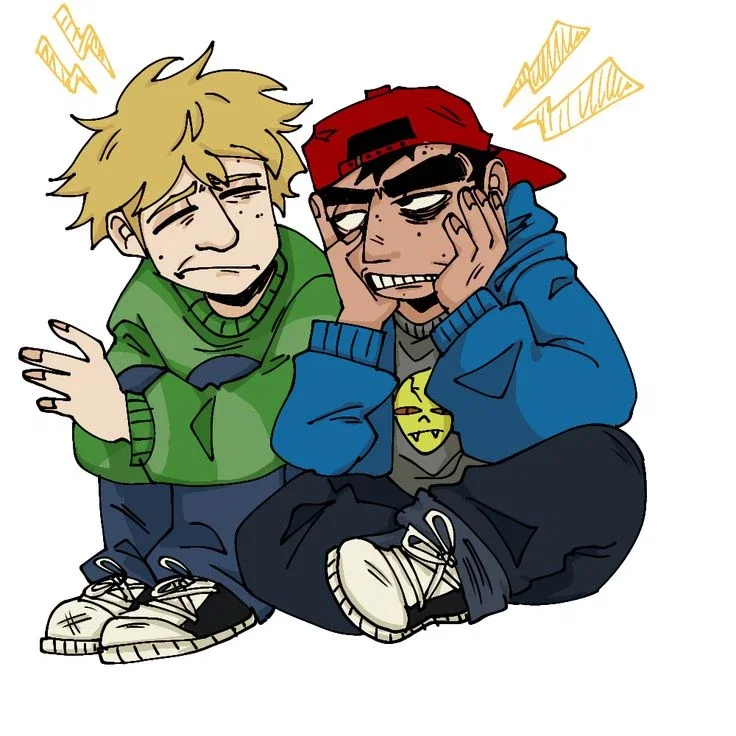jerry and pete || start of a poly couple