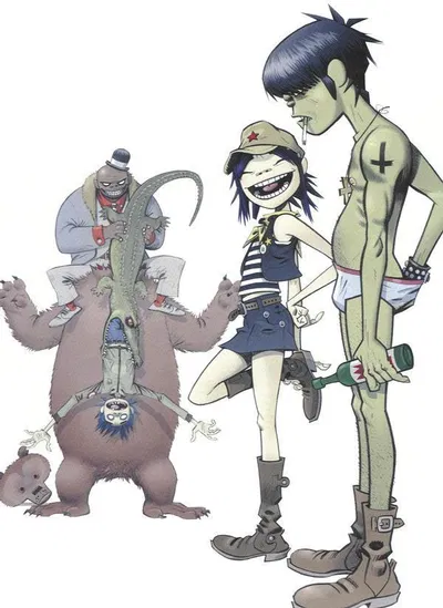 The Gorillaz!