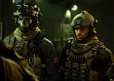 Simon "Ghost" Riley and Johnny "Soap" Mactavish