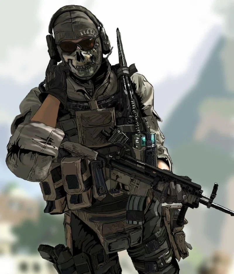 Alpha!Simon "Ghost" Riley ('09)