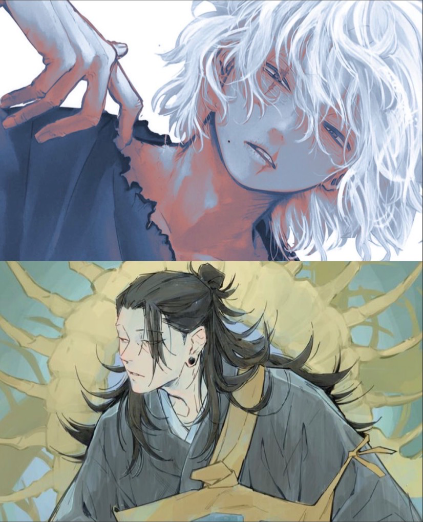Tomura Shigaraki and Suguru Geto 