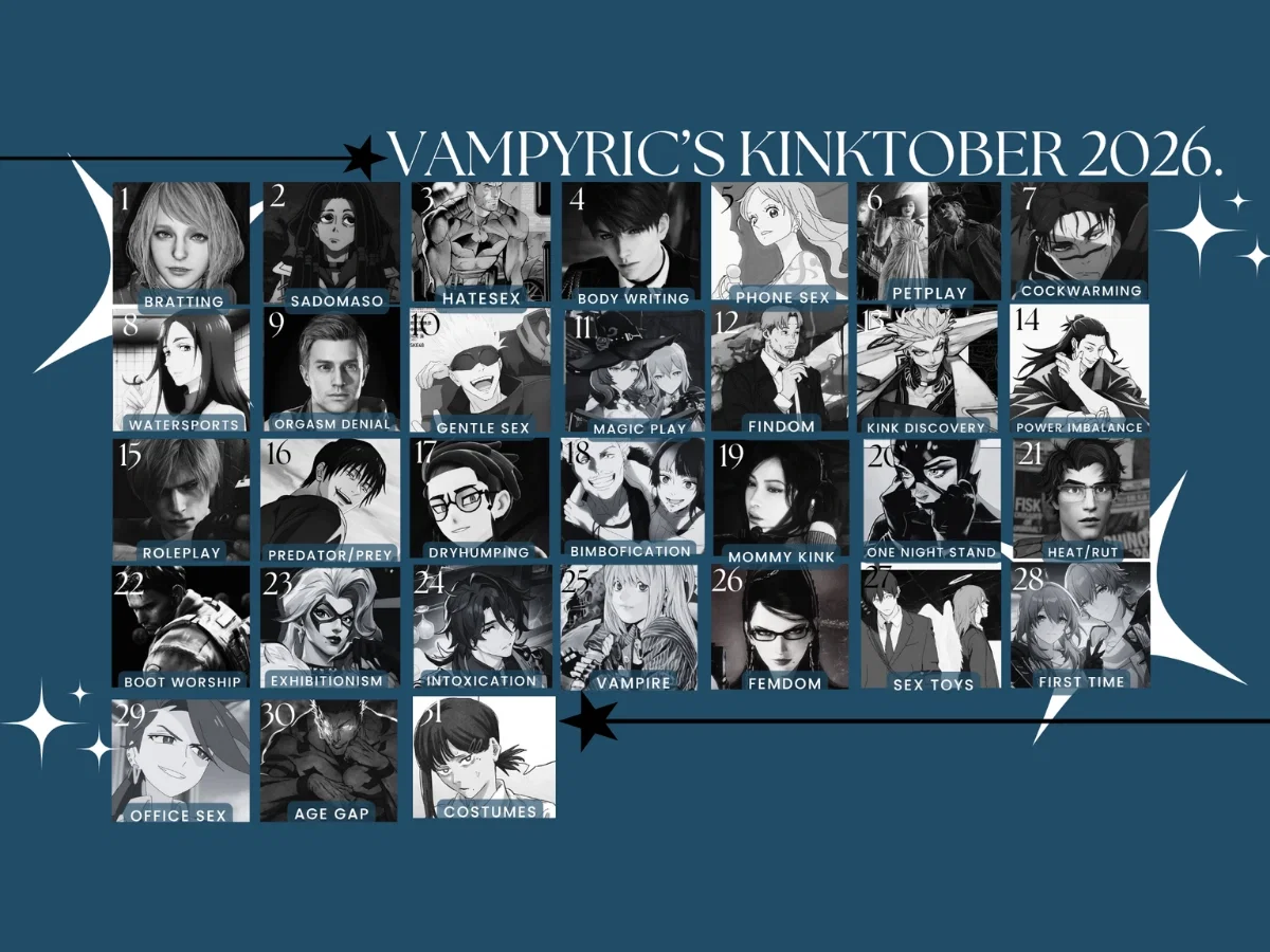 ✦ Kinktober 2026 Announcement