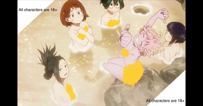 MHA hot spring fem POV