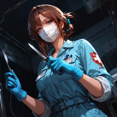 Sabrina Menka (Clumsy Surgeon | On The Operating Table | Panic)