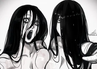 Kayako Saeki & Sadako Yamamura